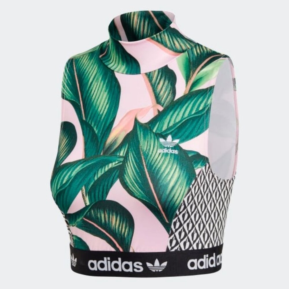 🆕 NWOT | Adidas Botanical Activewear Training Crop Top | M | Spring 2018